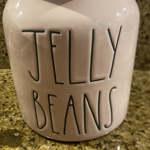 Rae Dunn Dining Rae Dunn Pink Jelly Beans Canister Poshmark